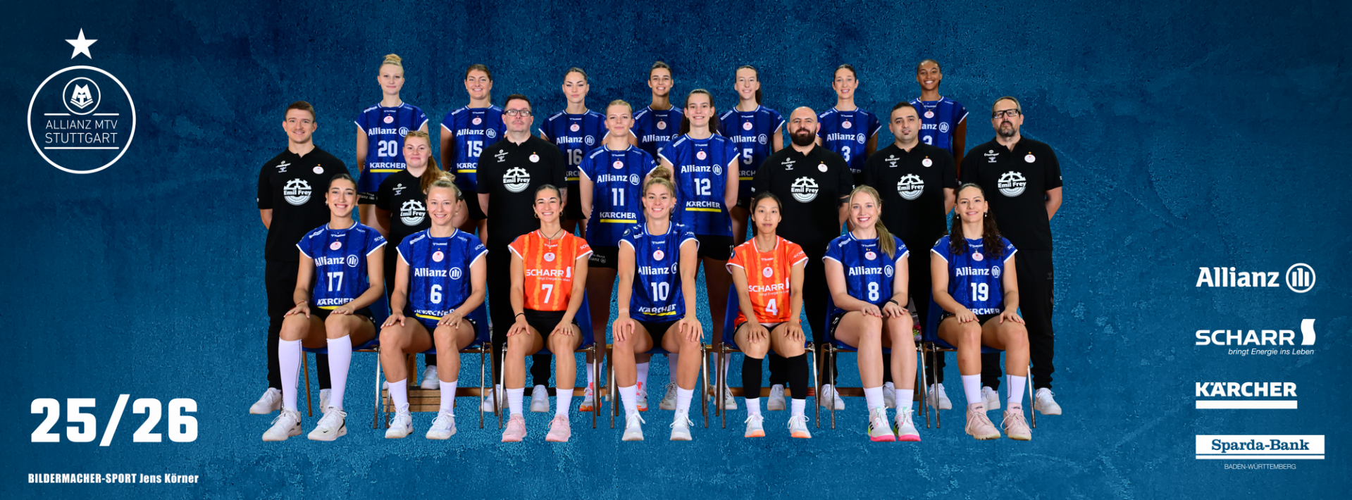 Team Saison 2025/2026 - Foto: Jens Körner